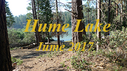 Hume Lake video